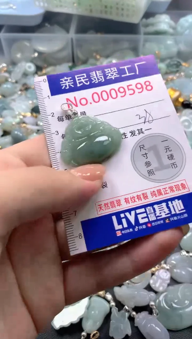 颈饰未镶嵌翡翠9598