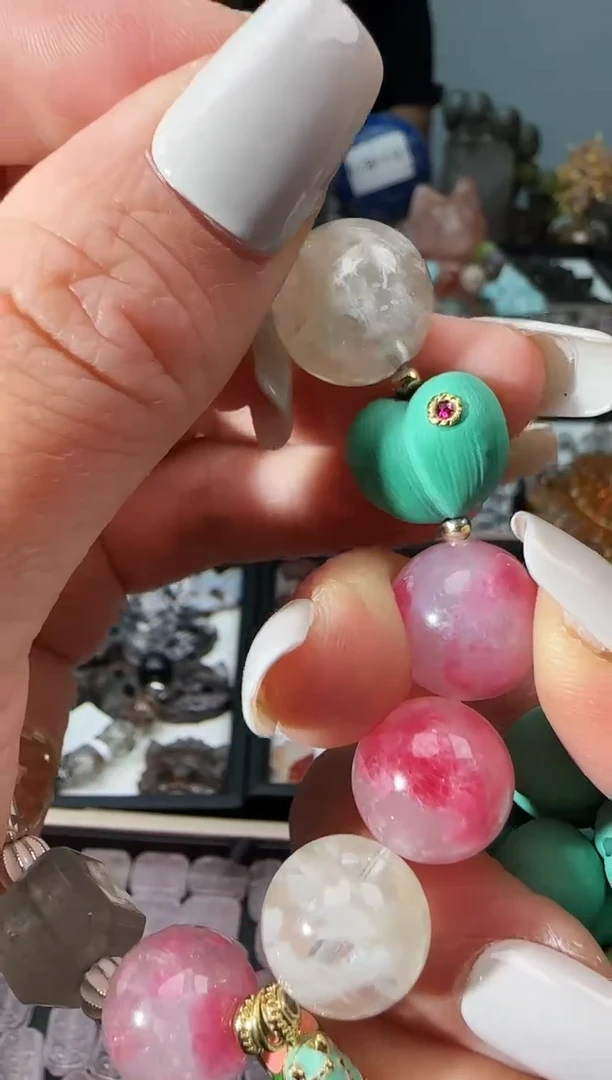 未镶嵌颈饰水晶25a多样性发其一/7.8/1个