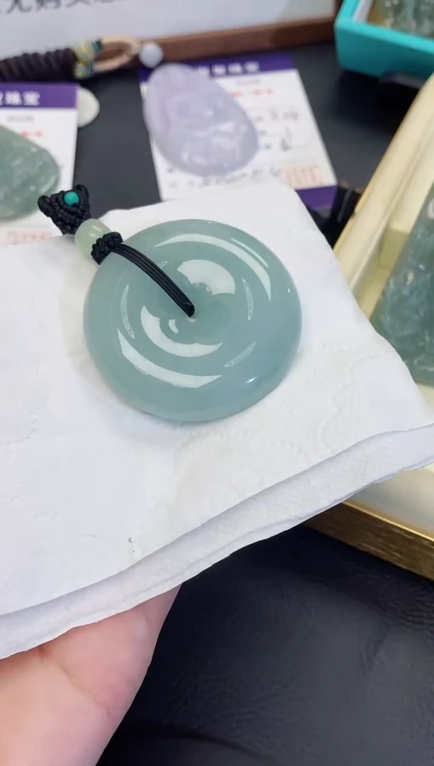 颈饰未镶嵌翡翠缅甸天然翡翠