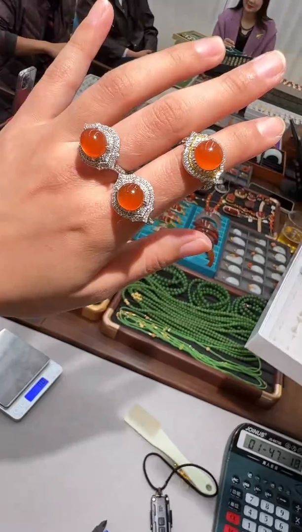 颈饰未镶嵌南红玛瑙15-541-11.19多样性拍一发一