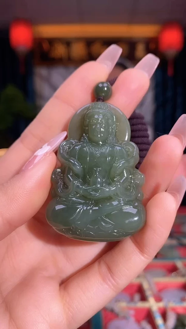 【闪购商品】和田玉颈饰未镶嵌观音