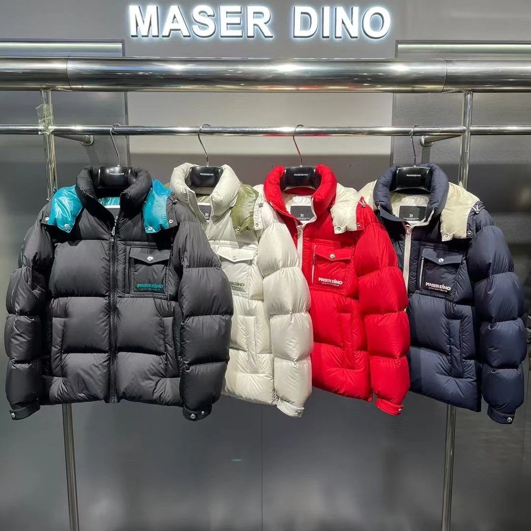 SDF 四季链接断码短款连帽保暖冬季男士很好04