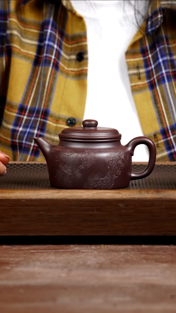 茶壶紫砂金龙血德钟250CC