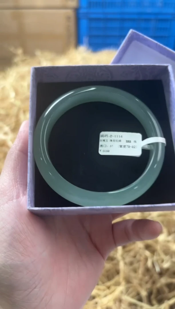未镶嵌手镯石英质玉D-1114