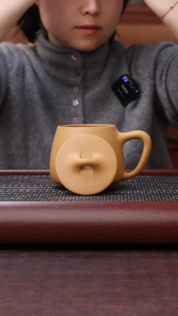 【闪购商品】紫砂茶杯999晃口尾单微瑕原矿紫砂茶杯