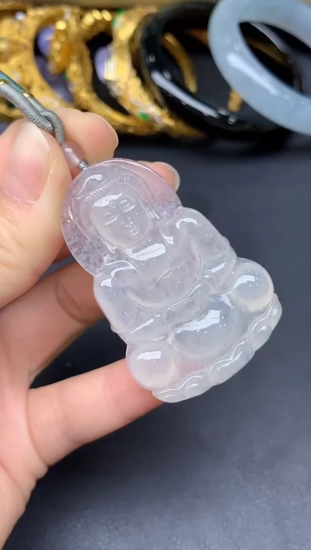 颈饰未镶嵌翡翠156-雪姐翡翠天天见