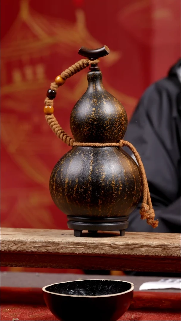 569尾货款大漆精品葫芦500ml