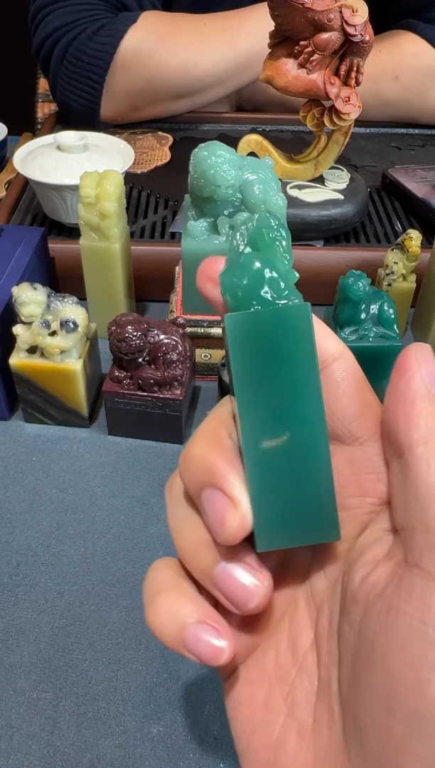 【闪购商品】青田石印石编号编号dqt3101