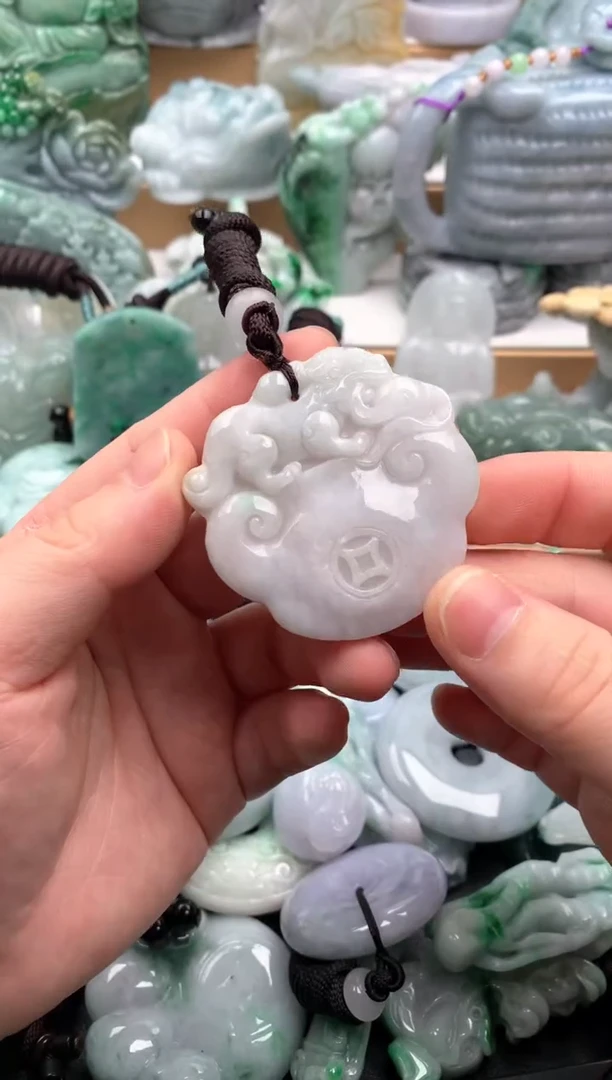 吊坠(不含链)未镶嵌翡翠1