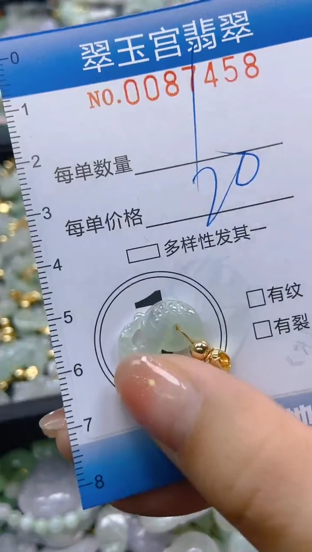 【闪购商品】翡翠颈饰未镶嵌闪购0087458