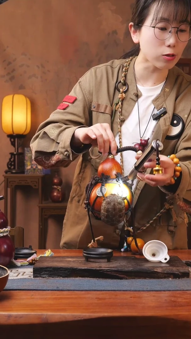 【闪购商品】236号精品大漆葫芦防腐防渗装水茶酒