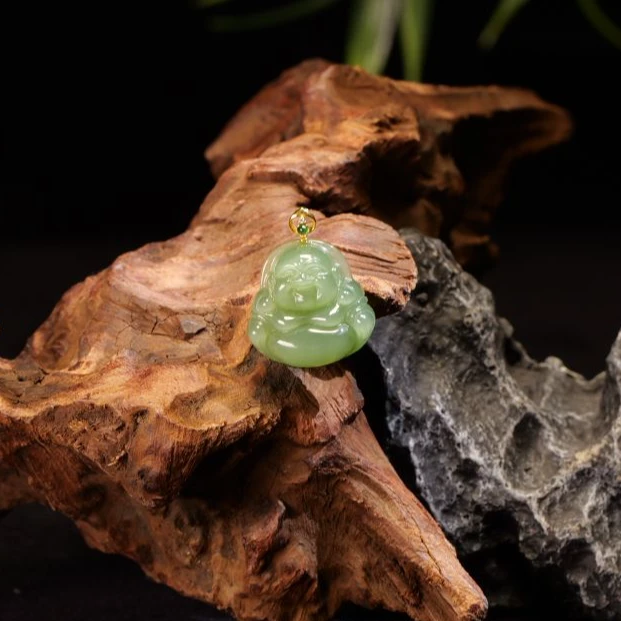 HST09170020 和田玉 18K碧玉佛公 276