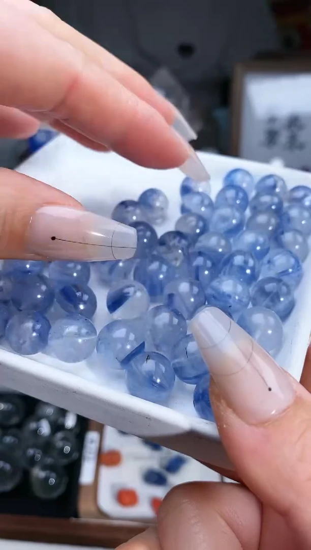 单珠蓝晶石未镶嵌13a多样性发其一/3.27/1个