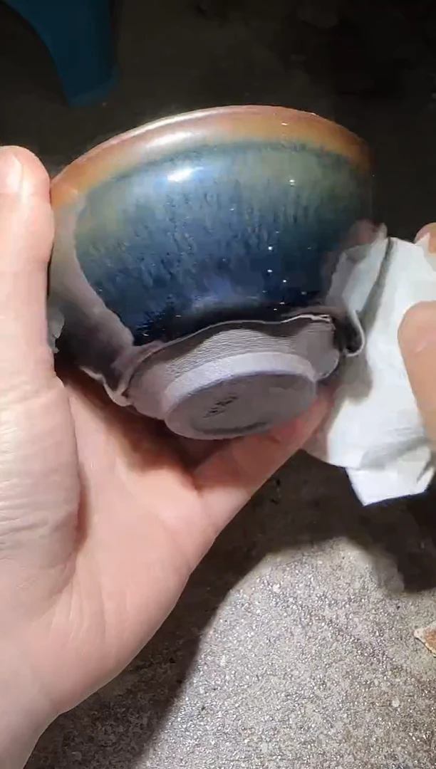 茶盏长聚龙窑李希老师开窑现场25