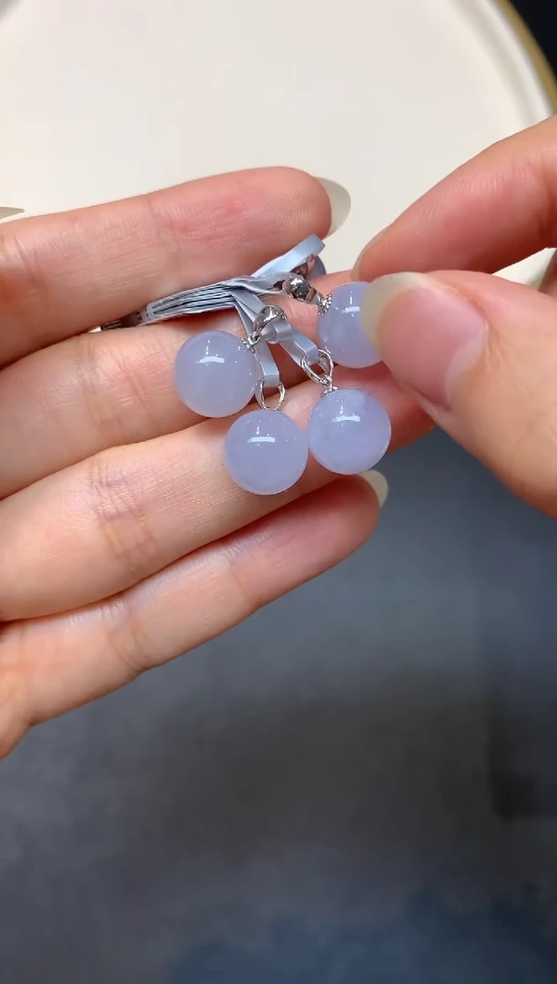 吊坠(不含链)18K金镶嵌翡翠（多样性发一件）S220|380