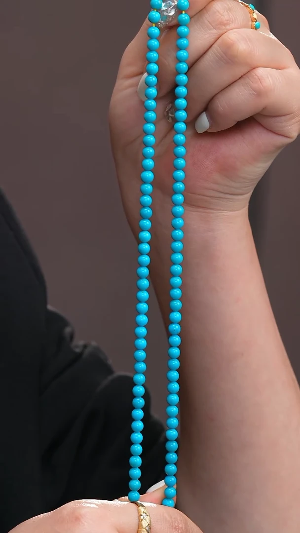 未镶嵌绿松石颈饰多样性发货一条