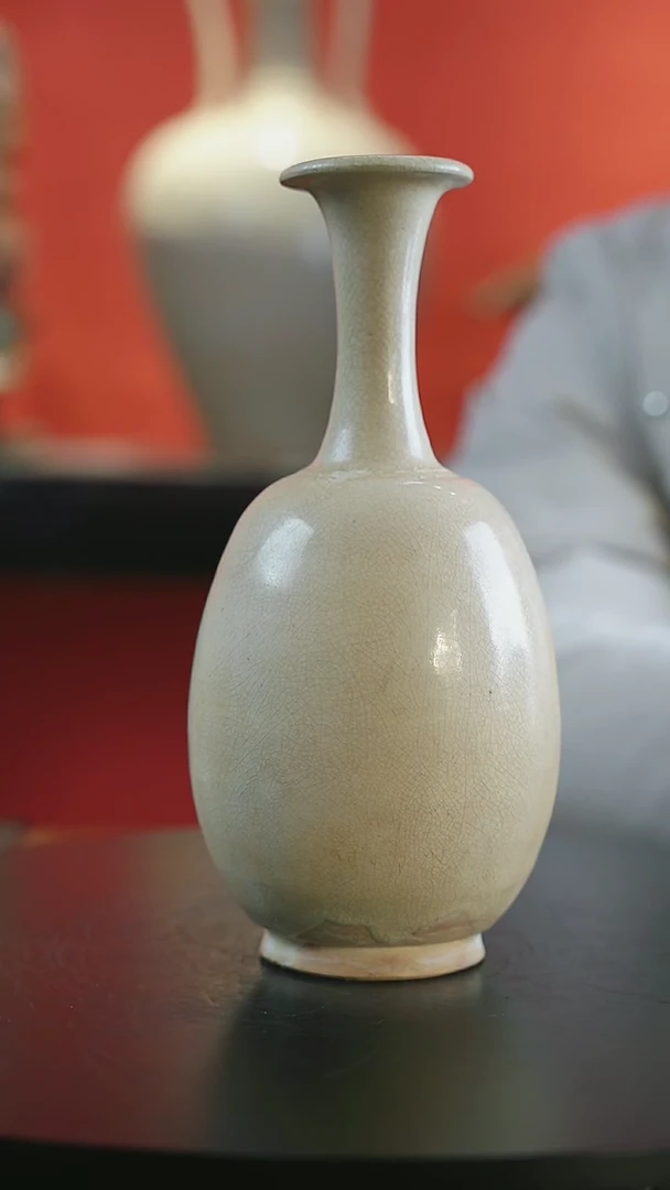 【闪购商品】陶瓷唐巩县窑白釉净瓶