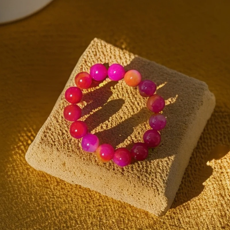 X568龙海冰晶（丹霞果）时尚精品手串串珠 多样性发货