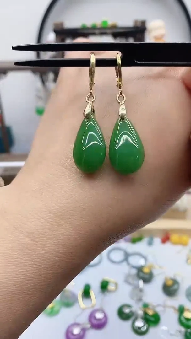 未镶嵌和田玉耳饰57