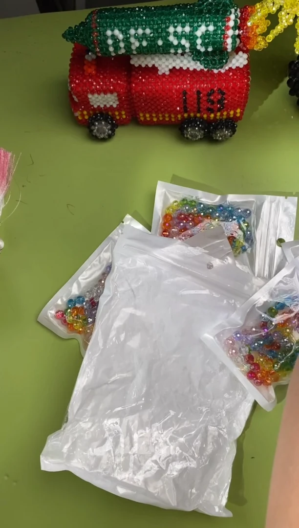 玻璃2788卡8蹦迪彩虹色2条