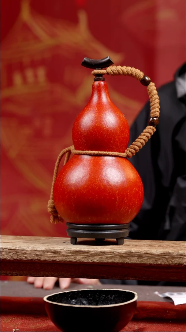 565尾货款大漆精品葫芦500ml