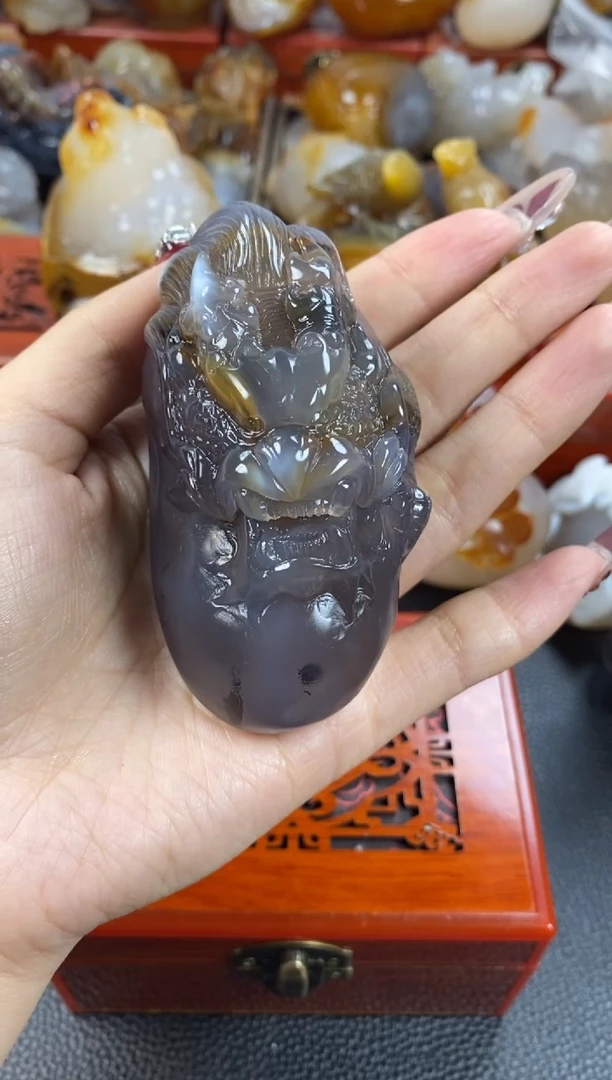 【闪购商品】玛瑙/玉髓手把未镶嵌1