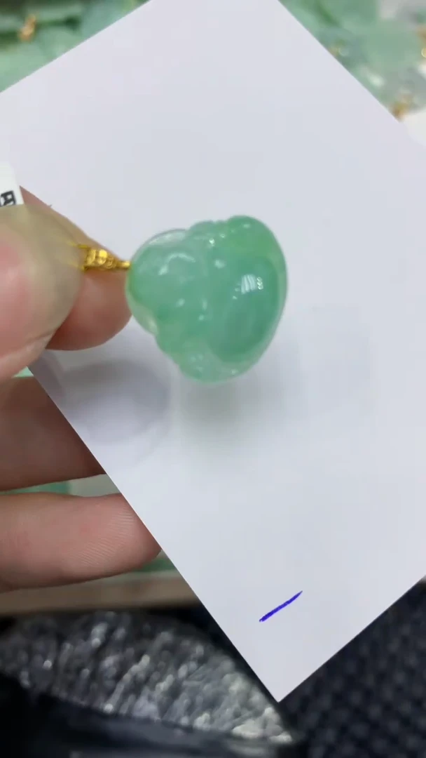 颈饰未镶嵌翡翠缅甸A货翡翠