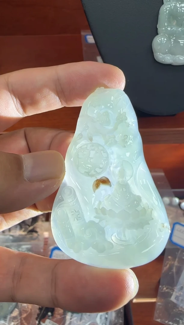 未镶嵌挂件翡翠A货翡翠多样性孤品