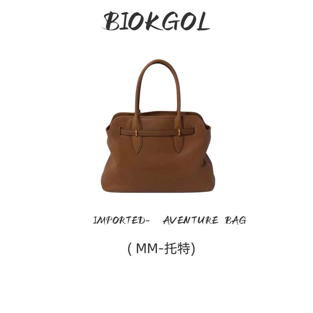 原皮 全进口原厂头层羊皮 24K真金电镀五金 MM托特 9234