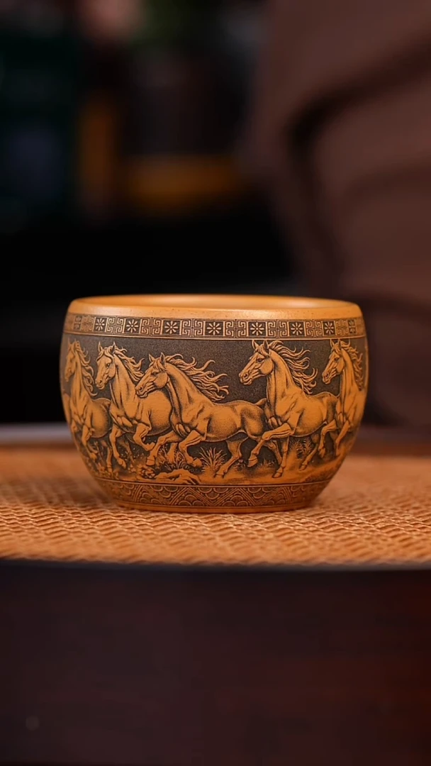 茶杯紫砂宜兴全手工紫砂杯