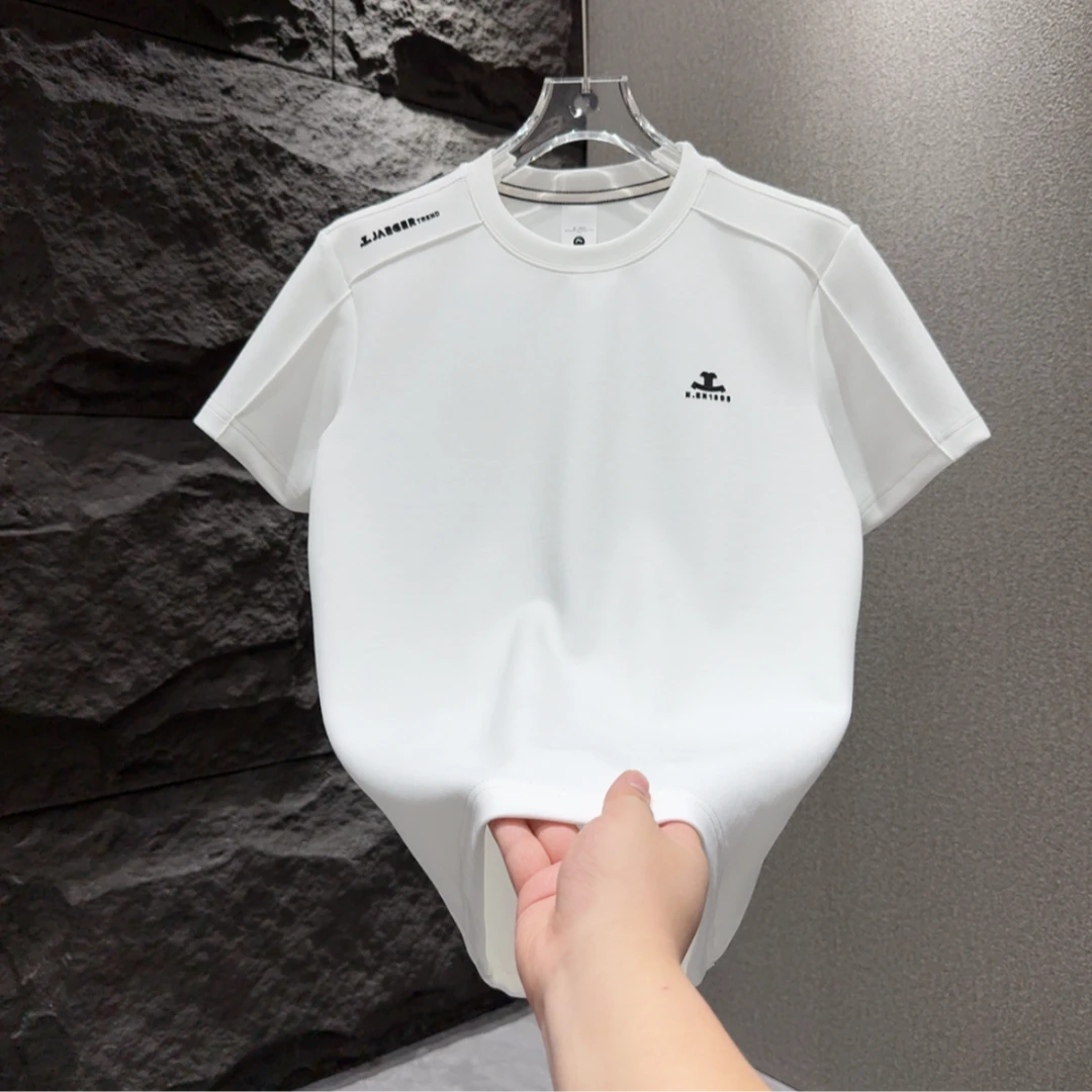 2024男士春季空气层百搭圆领半袖T2128