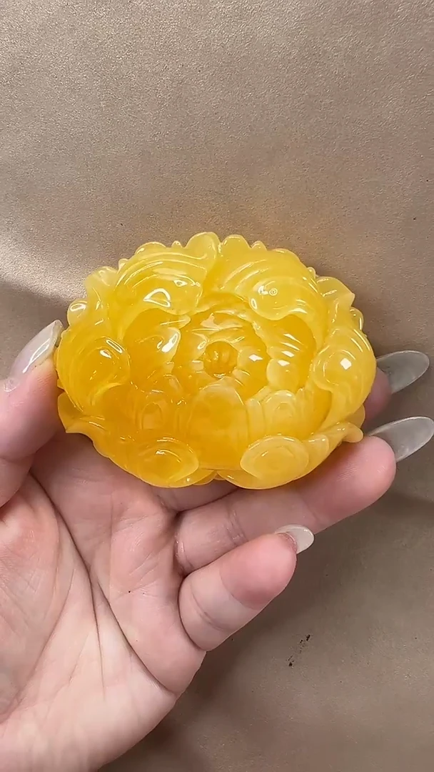 琥珀颈饰未镶嵌吊坠