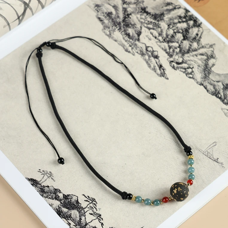 【HL古龙涎香方】 搭配款合香单珠脖挂 天然手工制作