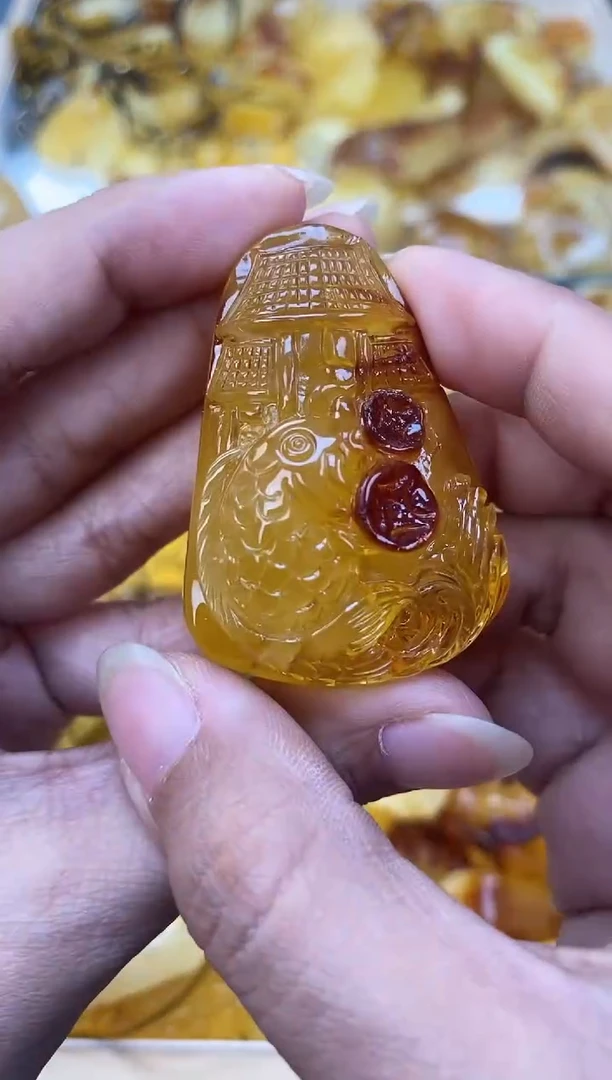 未镶嵌琥珀裸石天然琥珀蜜蜡