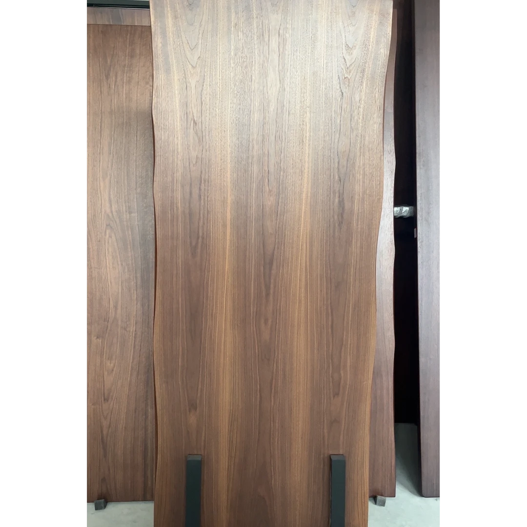 北美黑胡桃木大板，三拼，方边，220*88*4.5