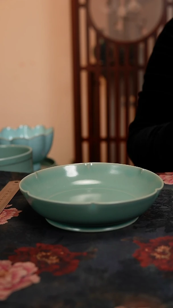 瓷片原产地原矿釉汝瓷