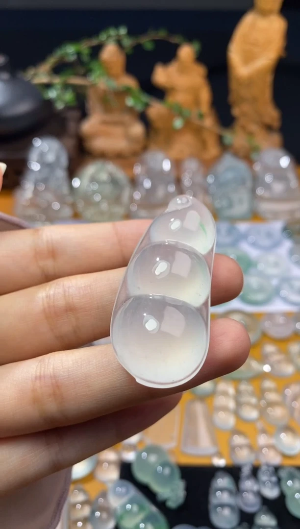 吊坠(不含链)未镶嵌翡翠福豆