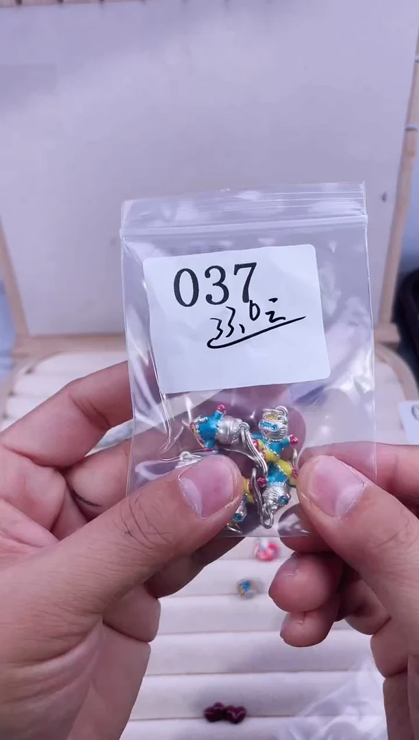 无足银小***麻纯银配件037