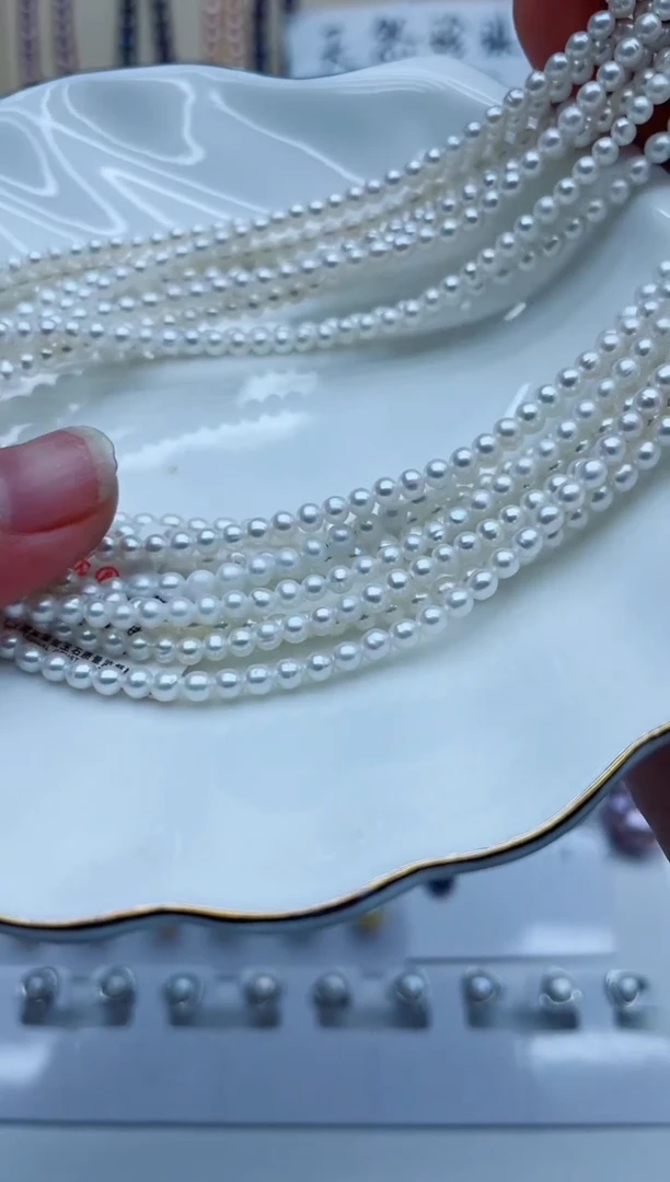 淡水珍珠银S925镶嵌颈饰项链多样性发其一