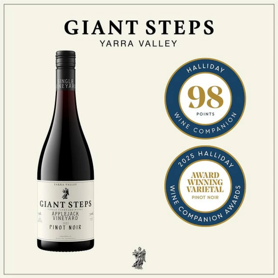 澳大利亚原瓶原装进口巨人步伐单一园黑皮诺/霞多丽系列葡萄酒