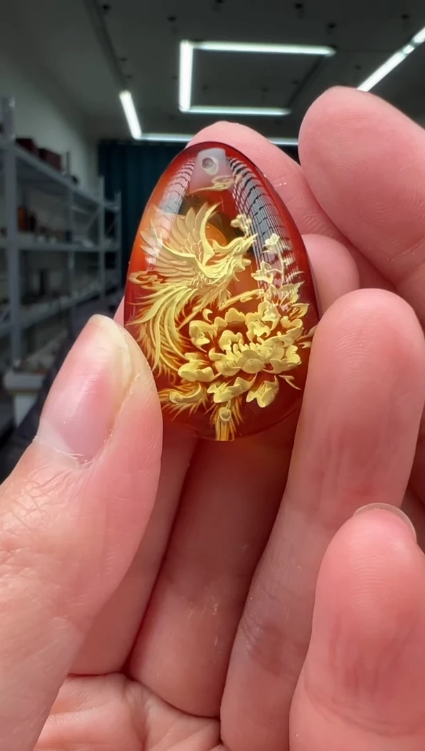 琥珀颈饰未镶嵌多样性拍一发一