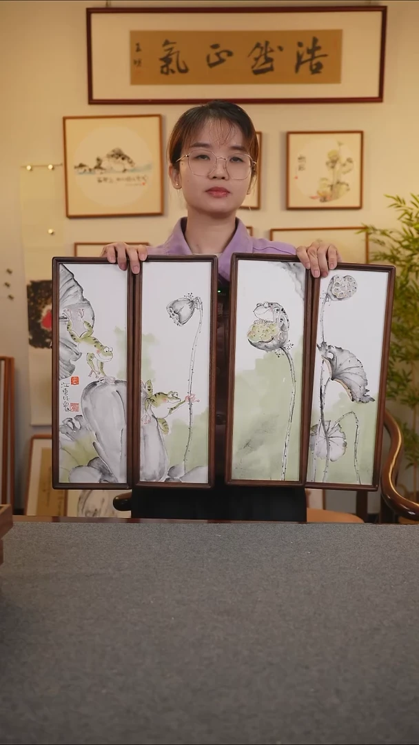 横款鹿鸣现代美术馆-张志城老师作品