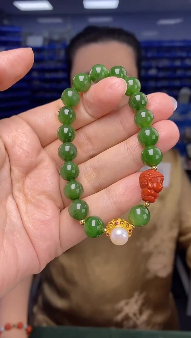 未镶嵌手链和田玉DSL6521