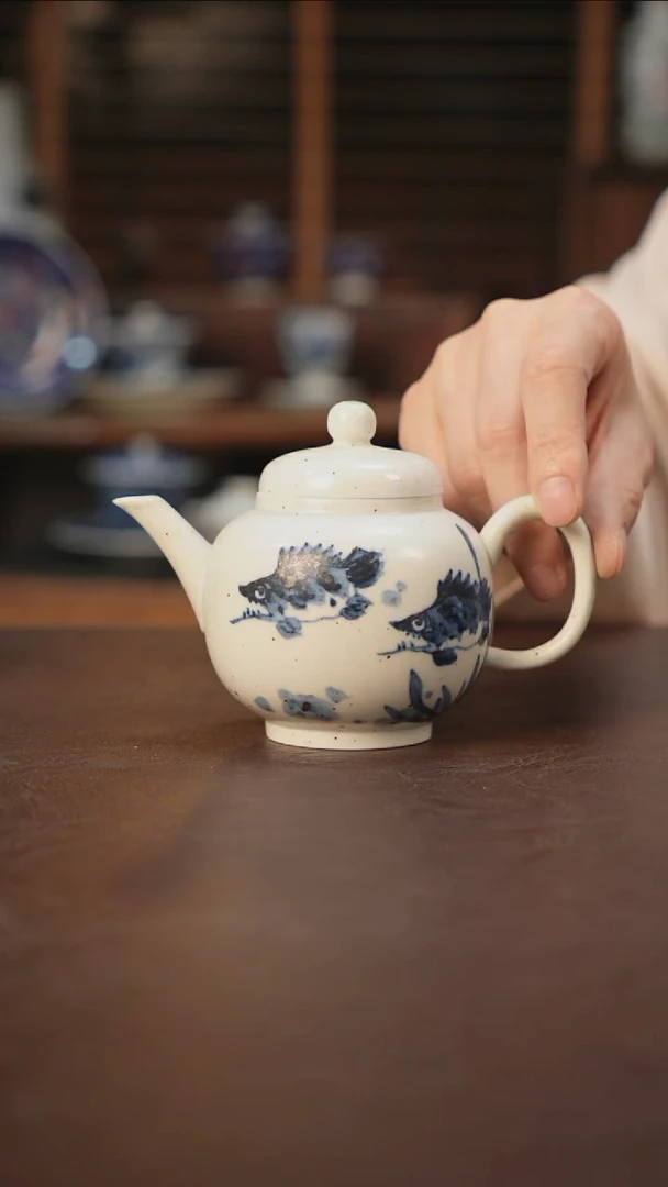 杯景德镇陶瓷杯碗柴烧多人