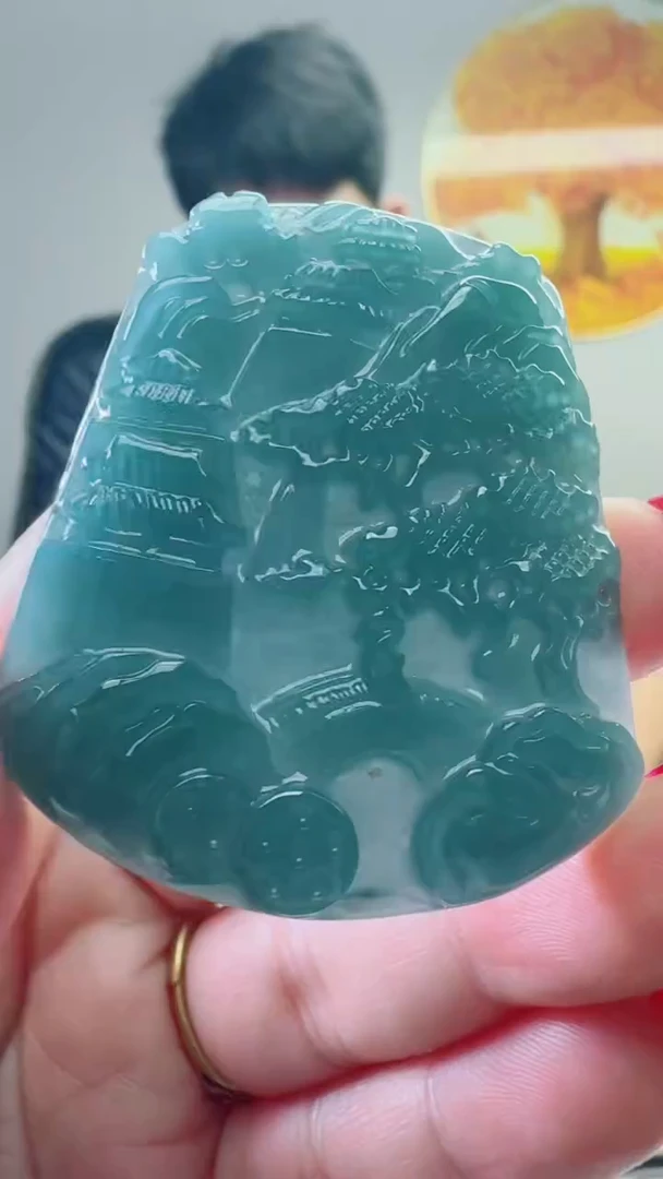 颈饰未镶嵌翡翠天然A货翡翠  多样性随机发其一