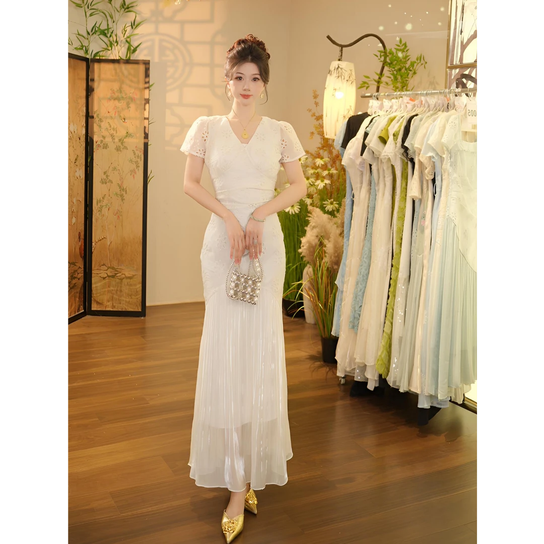 【张小小】鎏光玉-1351 连衣裙（N888）-124cm