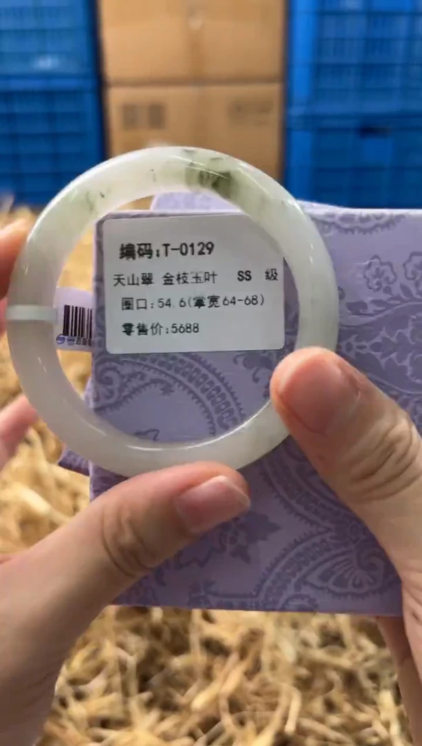 未镶嵌手镯石英质玉T-0129