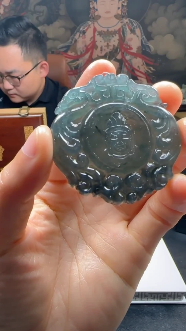 【闪购商品】定制翡翠未镶嵌L-@@QJXC11928