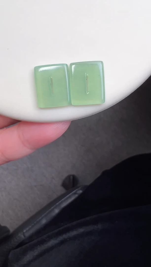 未镶嵌定制翡翠方扣