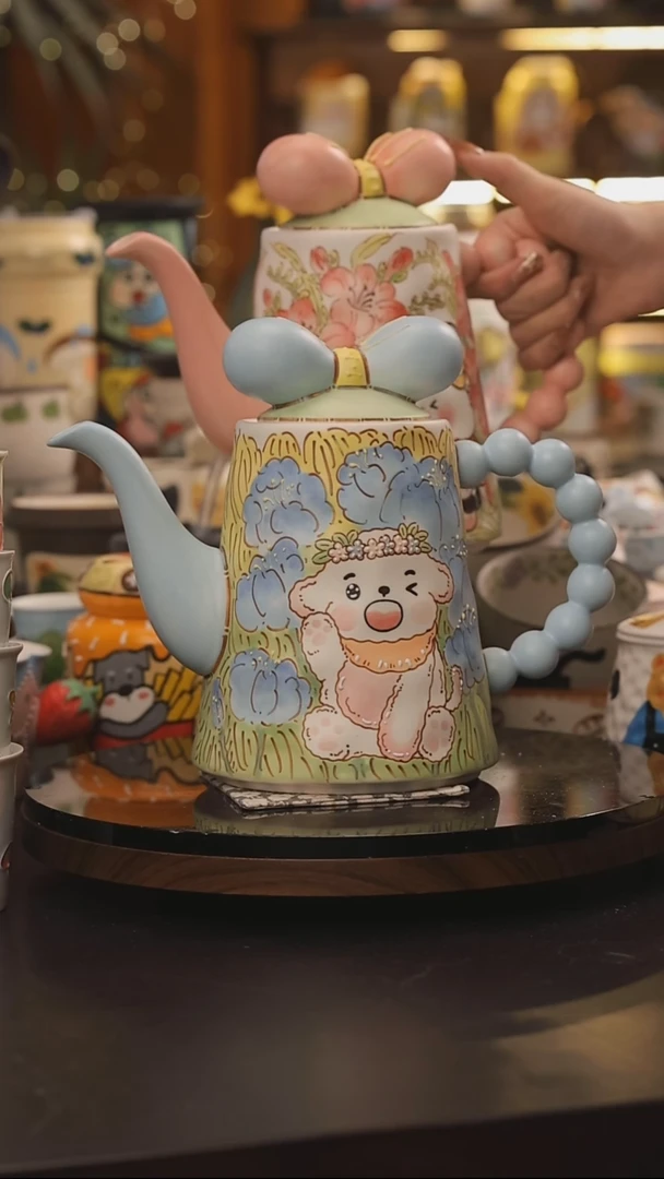景德镇釉下彩绘设计师款式陶瓷